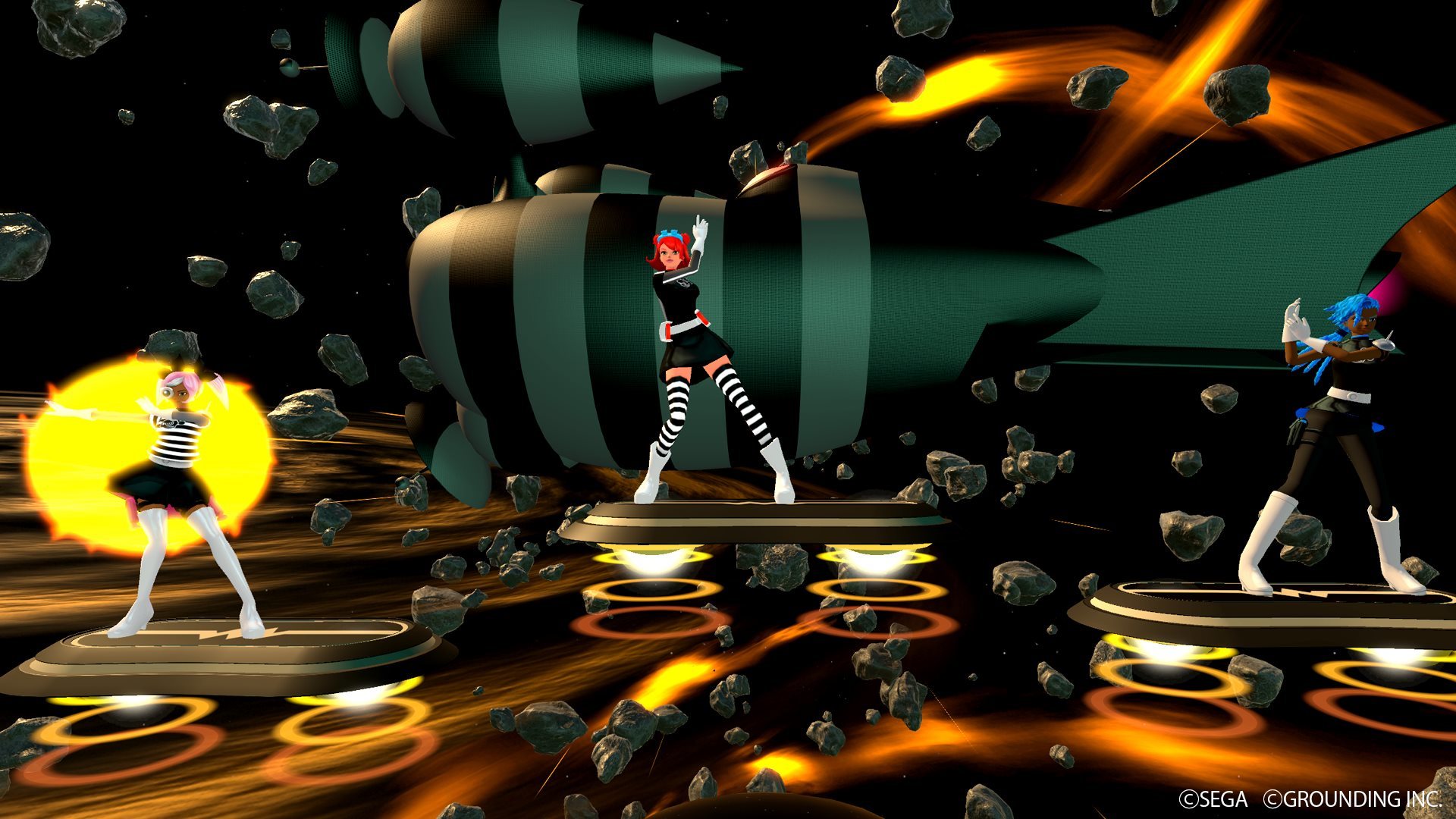 Скриншот из игры Space Channel 5 VR: Kinda Funky News Flash! - 8