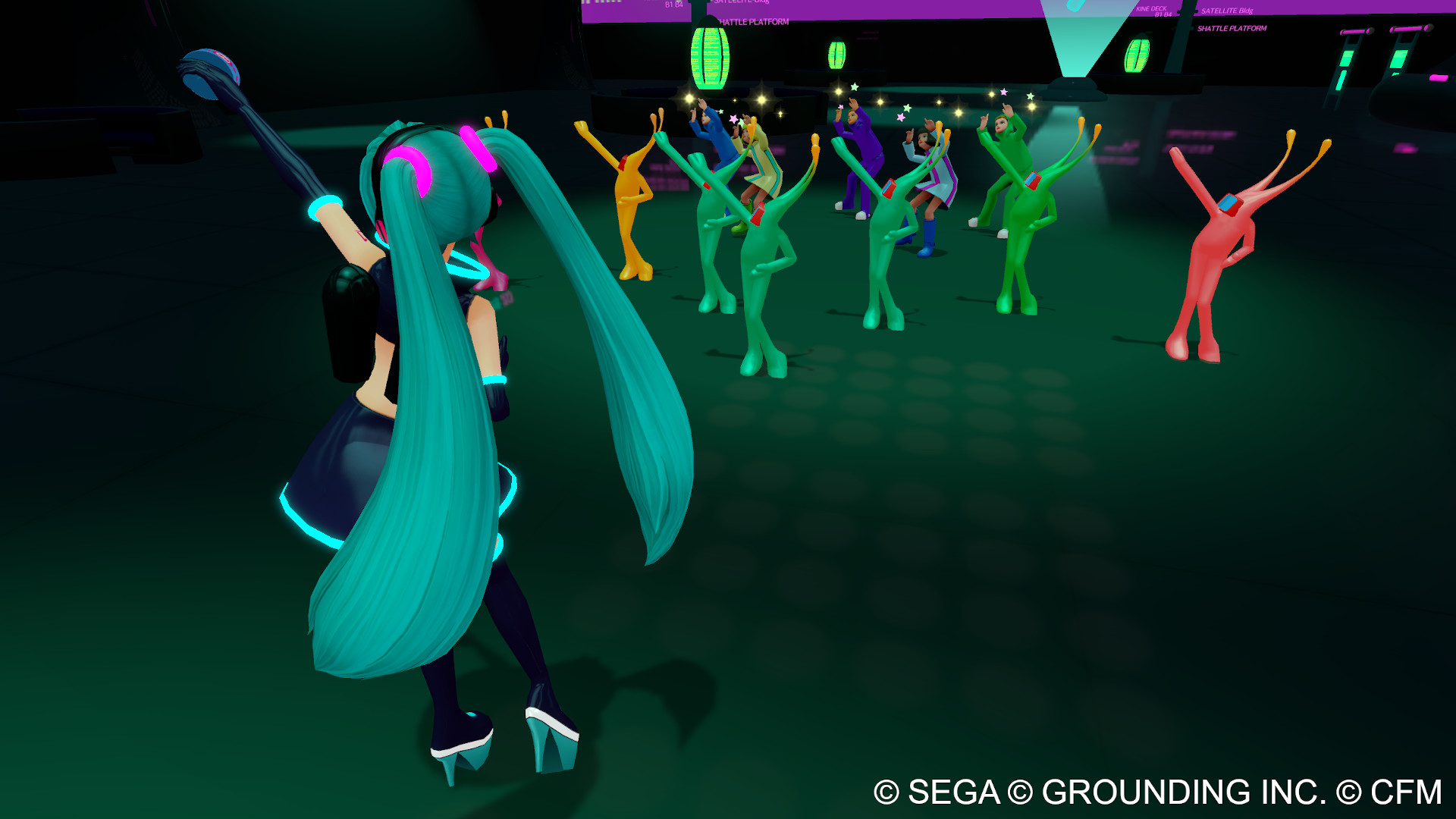 Скриншот из игры Space Channel 5 VR: Kinda Funky News Flash! - 19