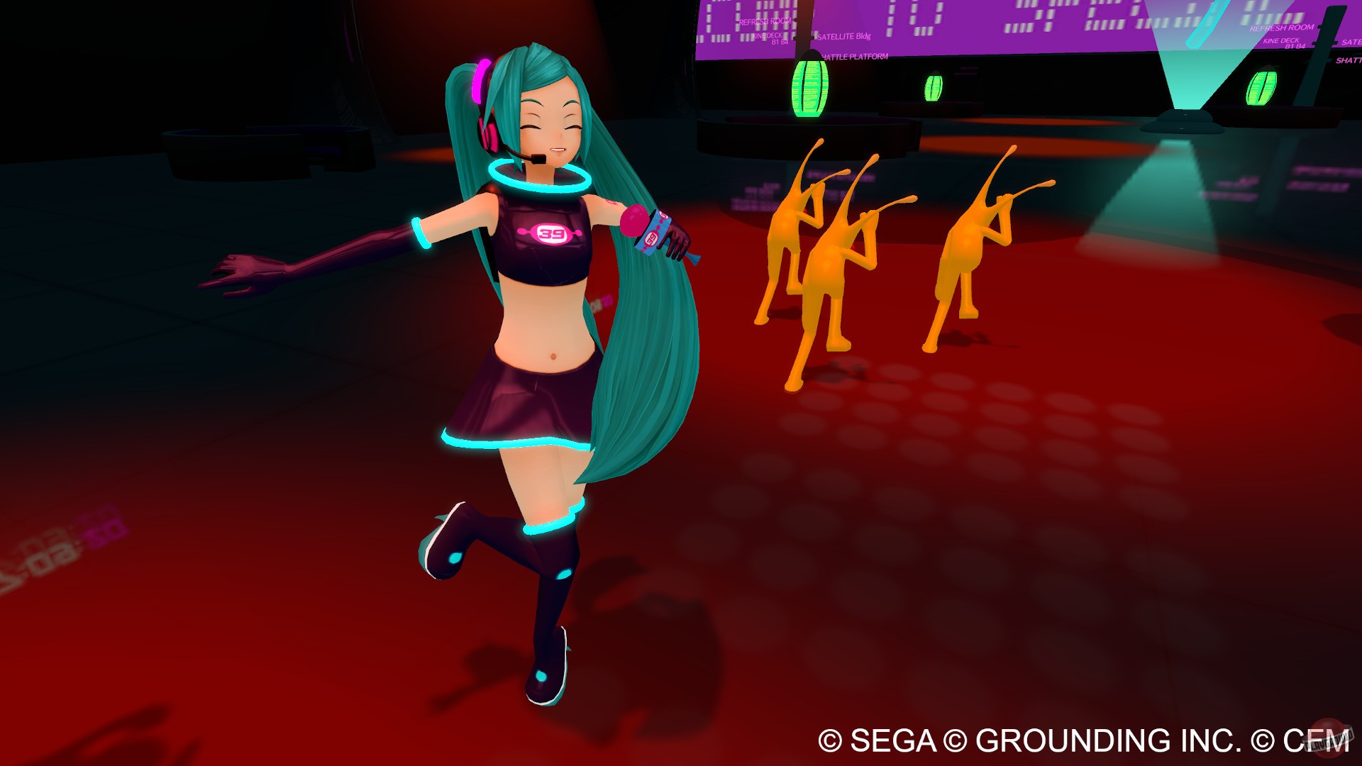 Скриншот из игры Space Channel 5 VR: Kinda Funky News Flash! - 21