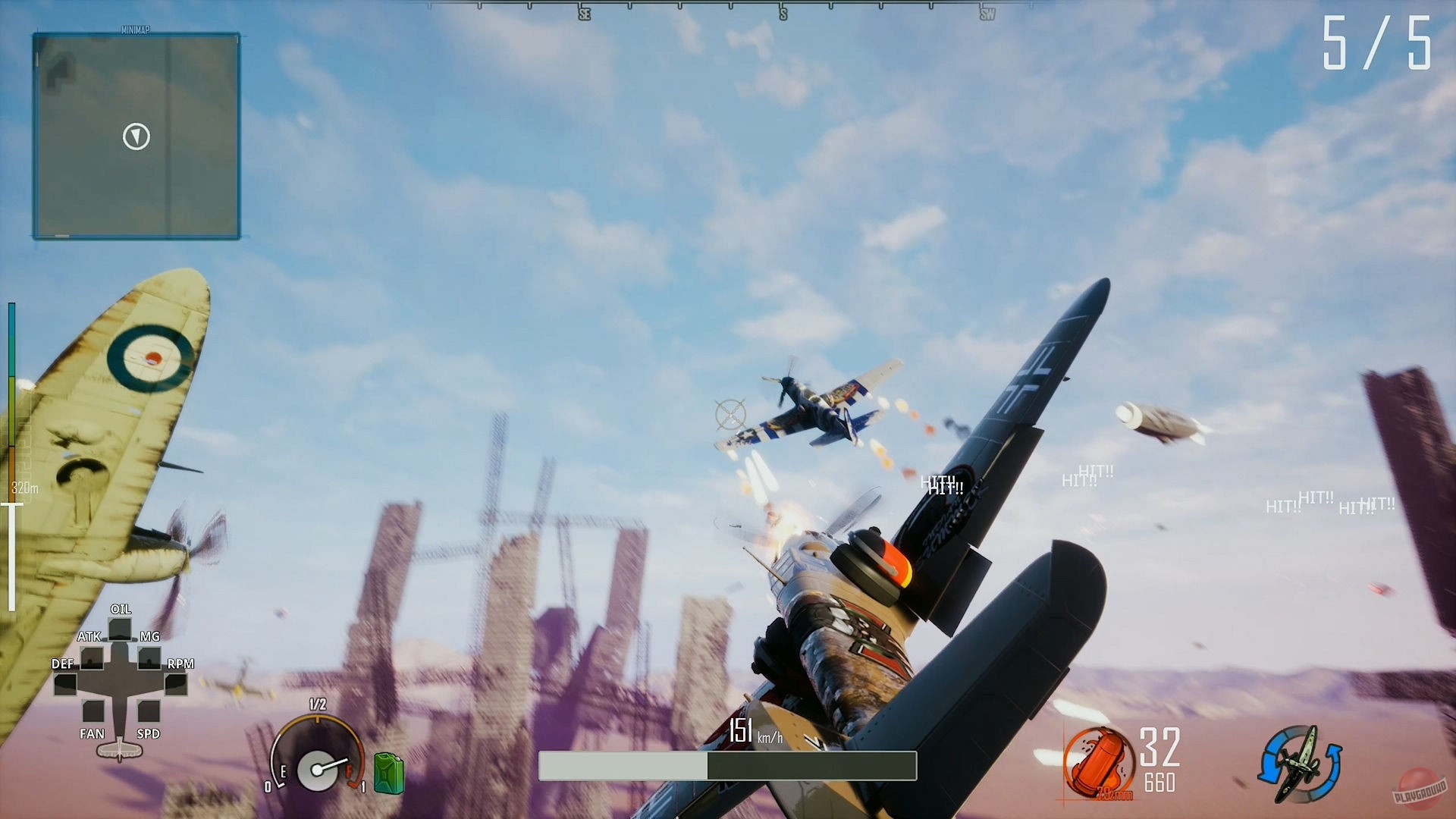 Скриншот из игры Dogfighter: World War 2 - 10