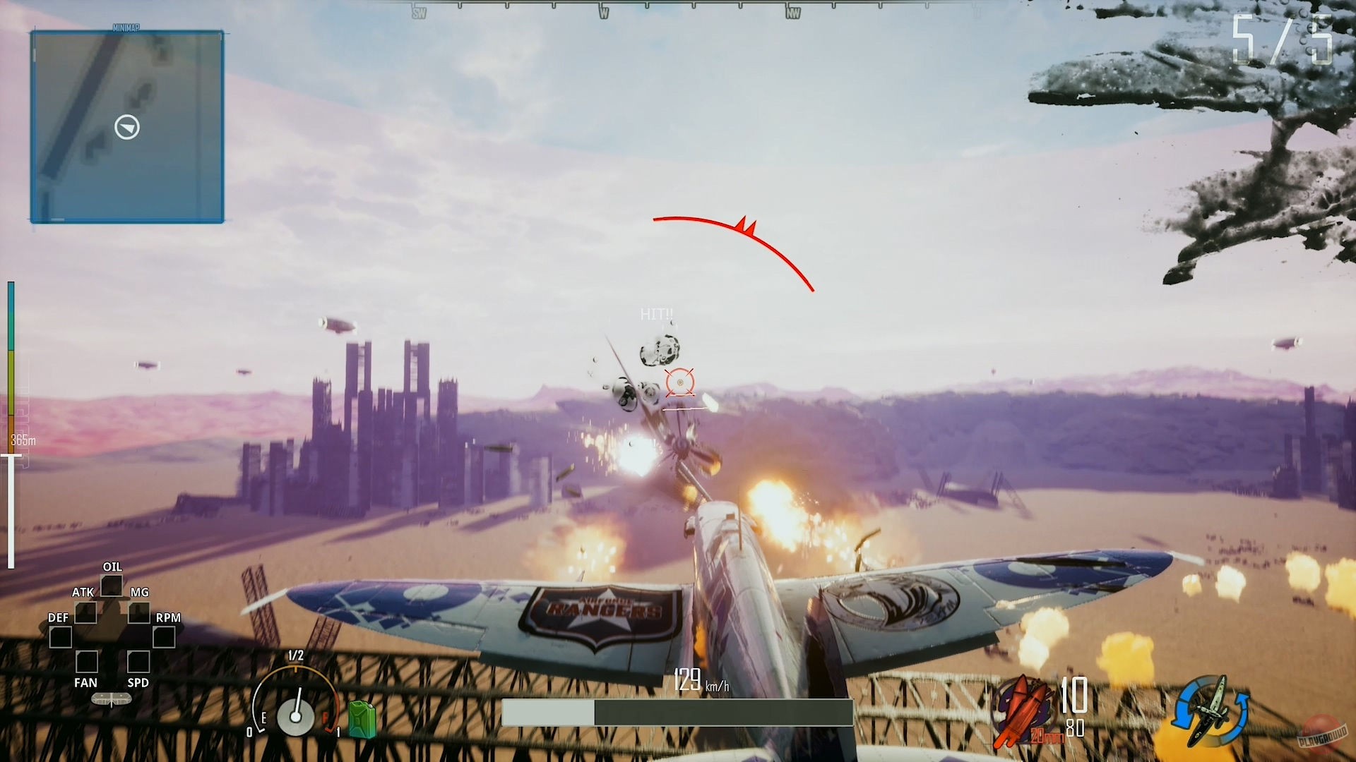 Скриншот из игры Dogfighter: World War 2 - 5