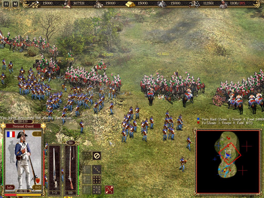 Скриншот из игры Cossacks 2: Napoleonic Wars - 46