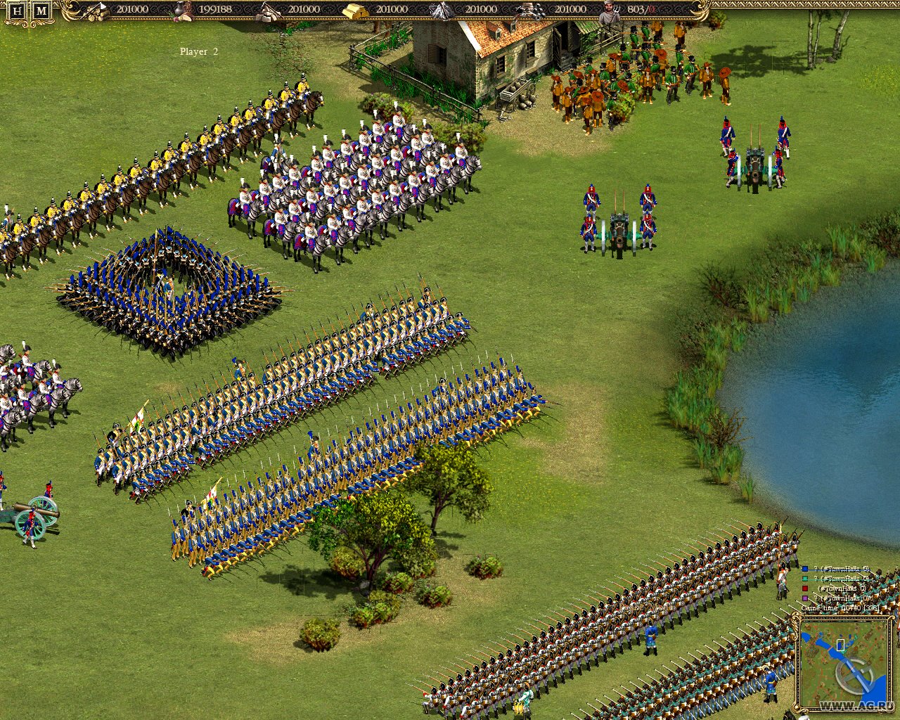 Скриншот из игры Cossacks 2: Napoleonic Wars - 142