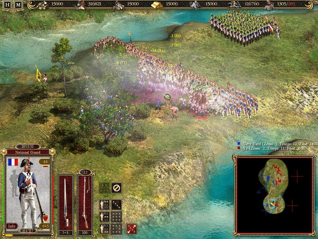 Скриншот из игры Cossacks 2: Napoleonic Wars - 96