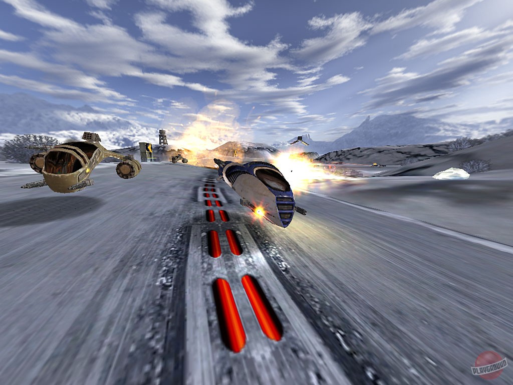 Скриншот из игры Hoverace - 7