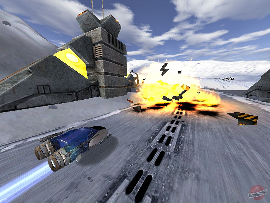 Скриншот из игры Hoverace - 10