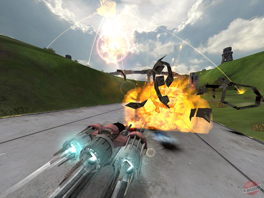 Скриншот из игры Hoverace - 27