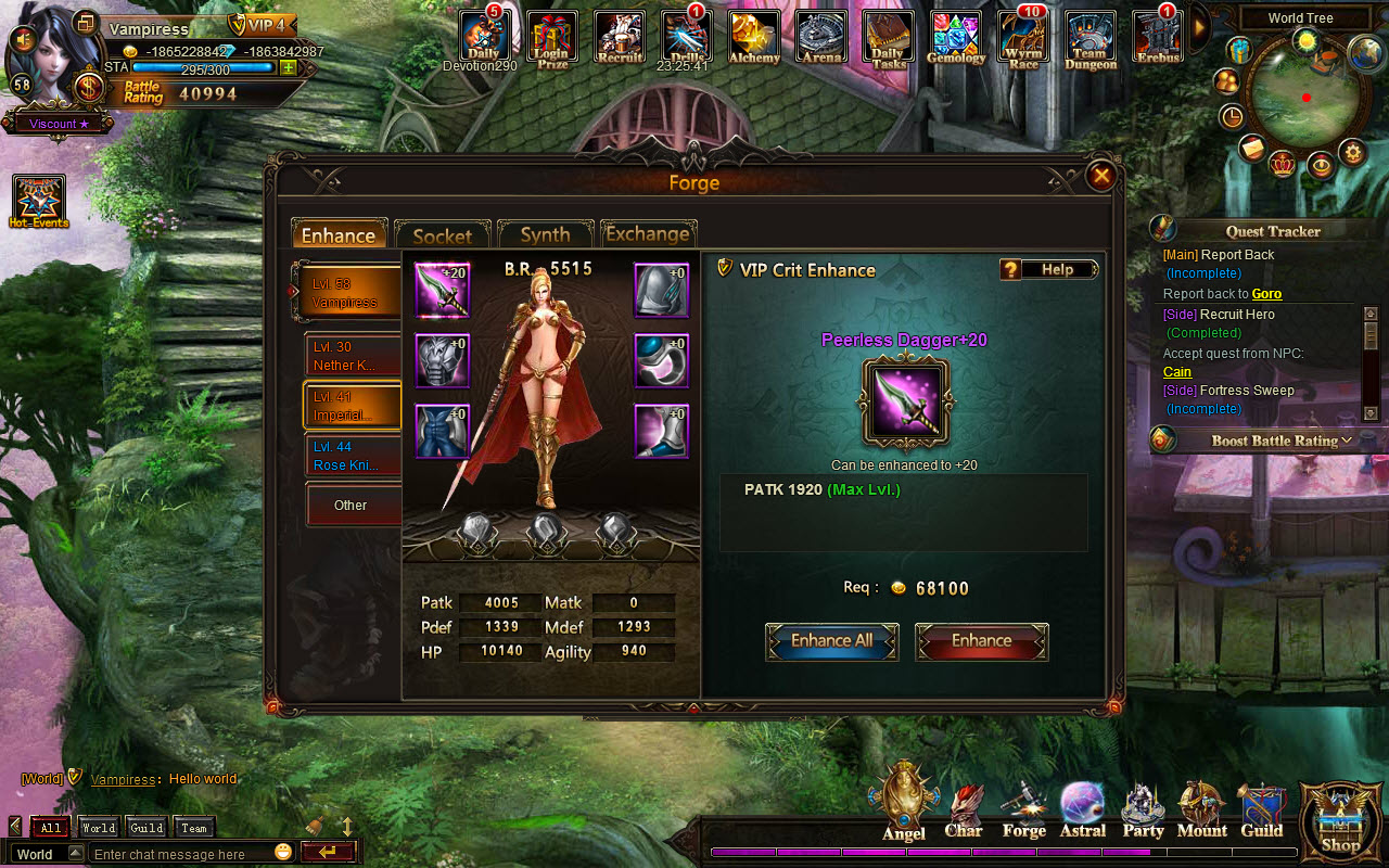 Скриншот из игры League of Angels - 24