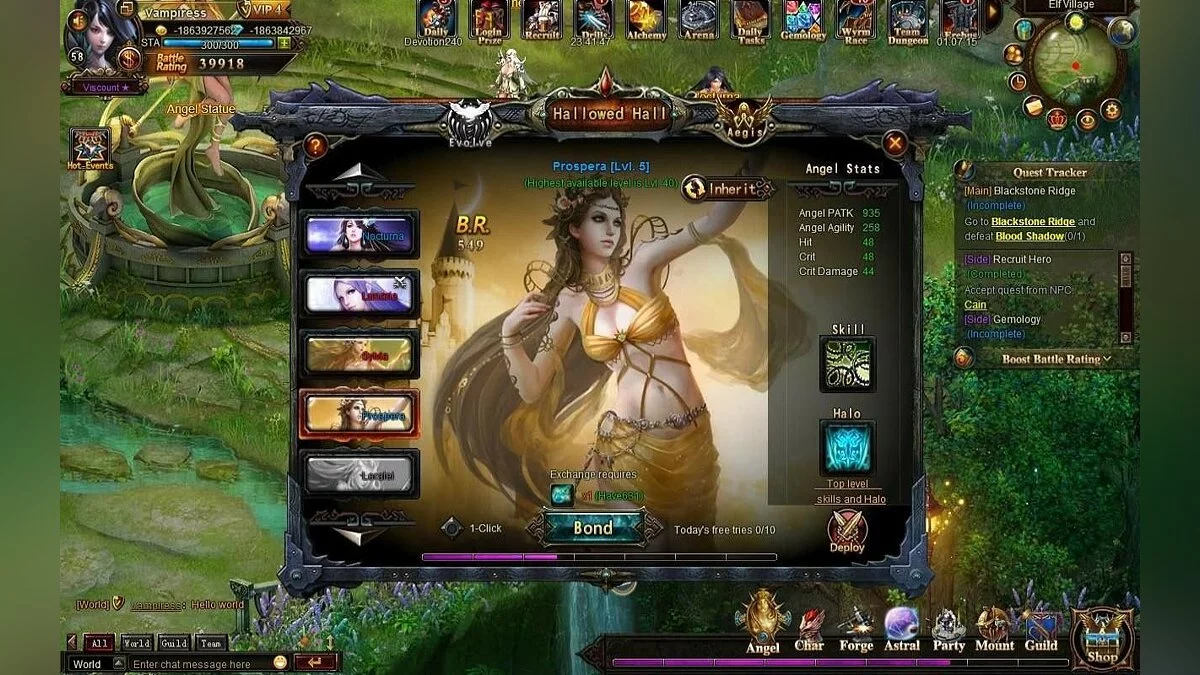 Скриншот из игры League of Angels - 7