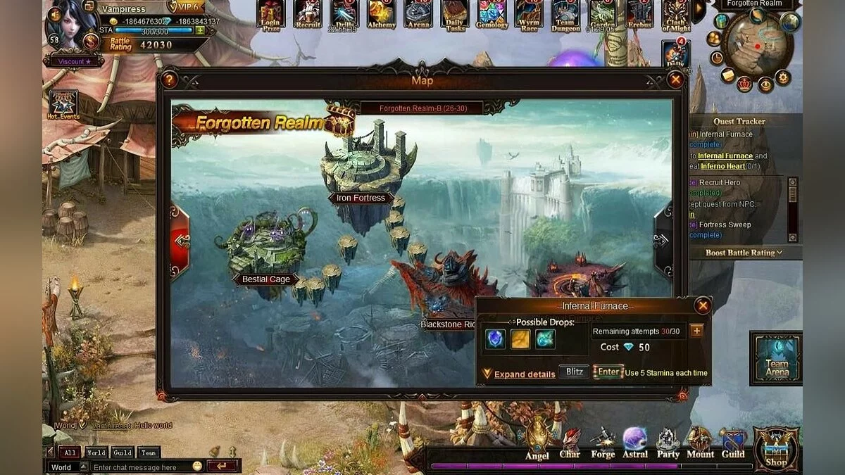 Скриншот из игры League of Angels - 6