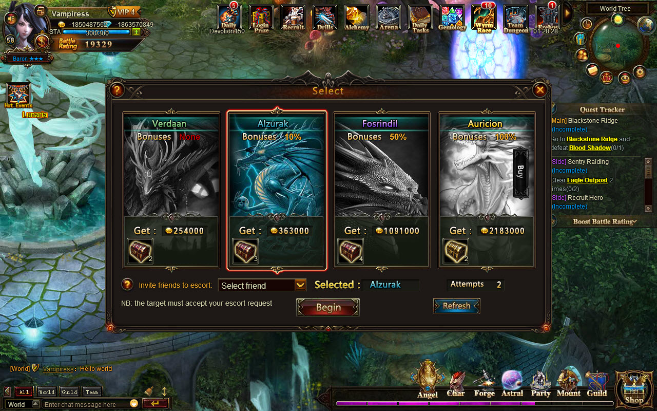 Скриншот из игры League of Angels - 8