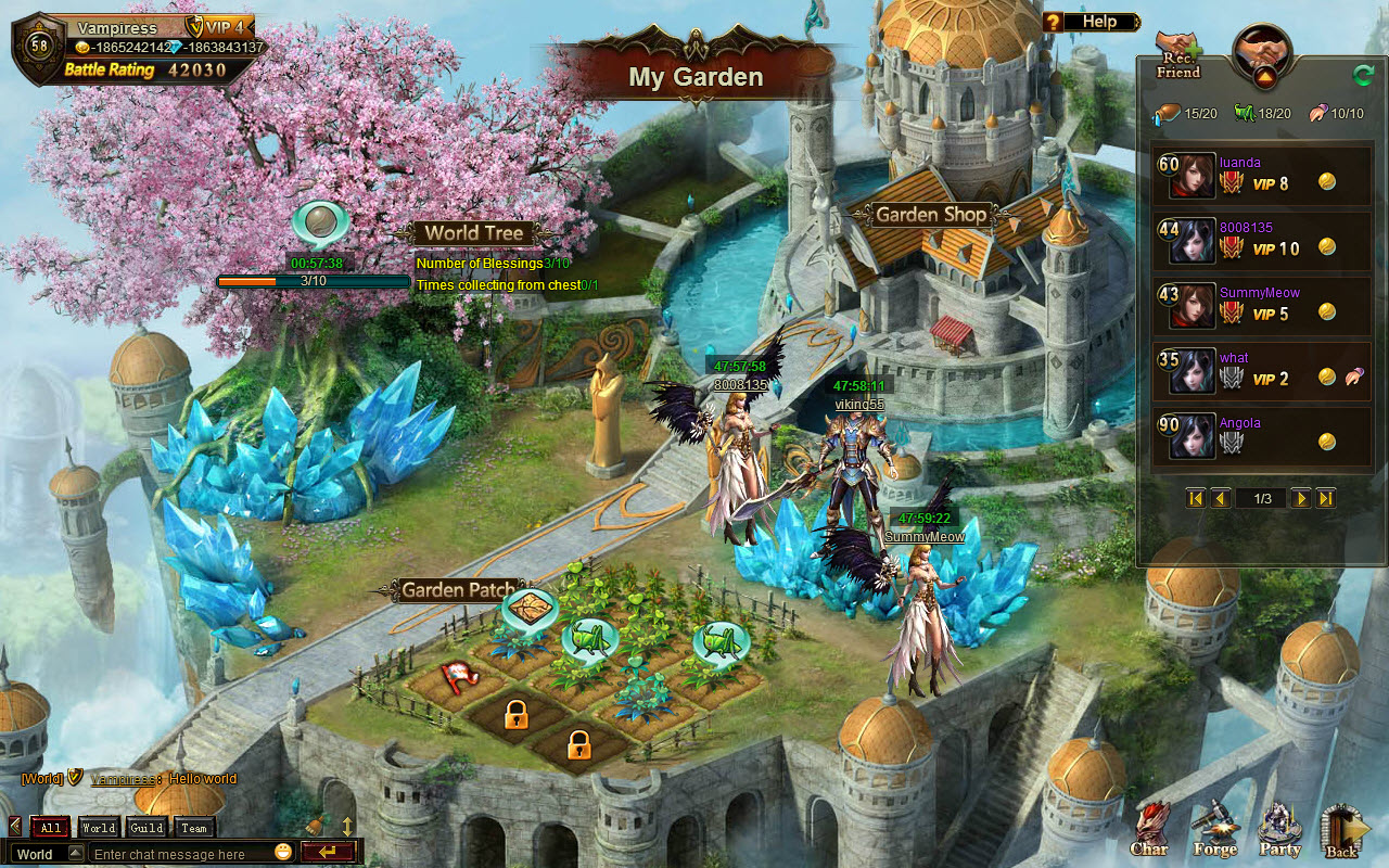 Скриншот из игры League of Angels - 22