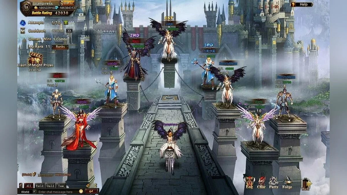 Скриншот из игры League of Angels - 13