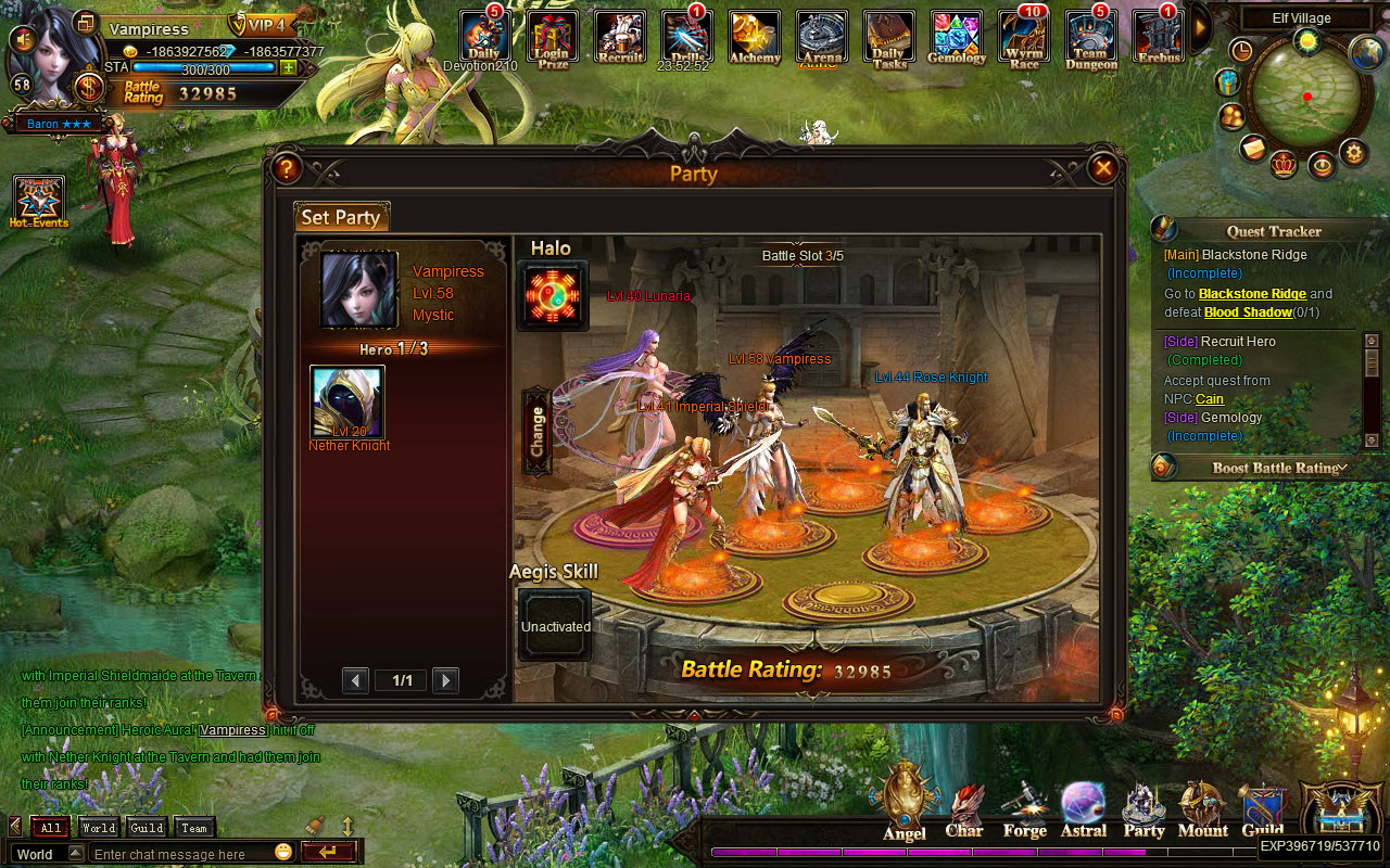 Скриншот из игры League of Angels - 14