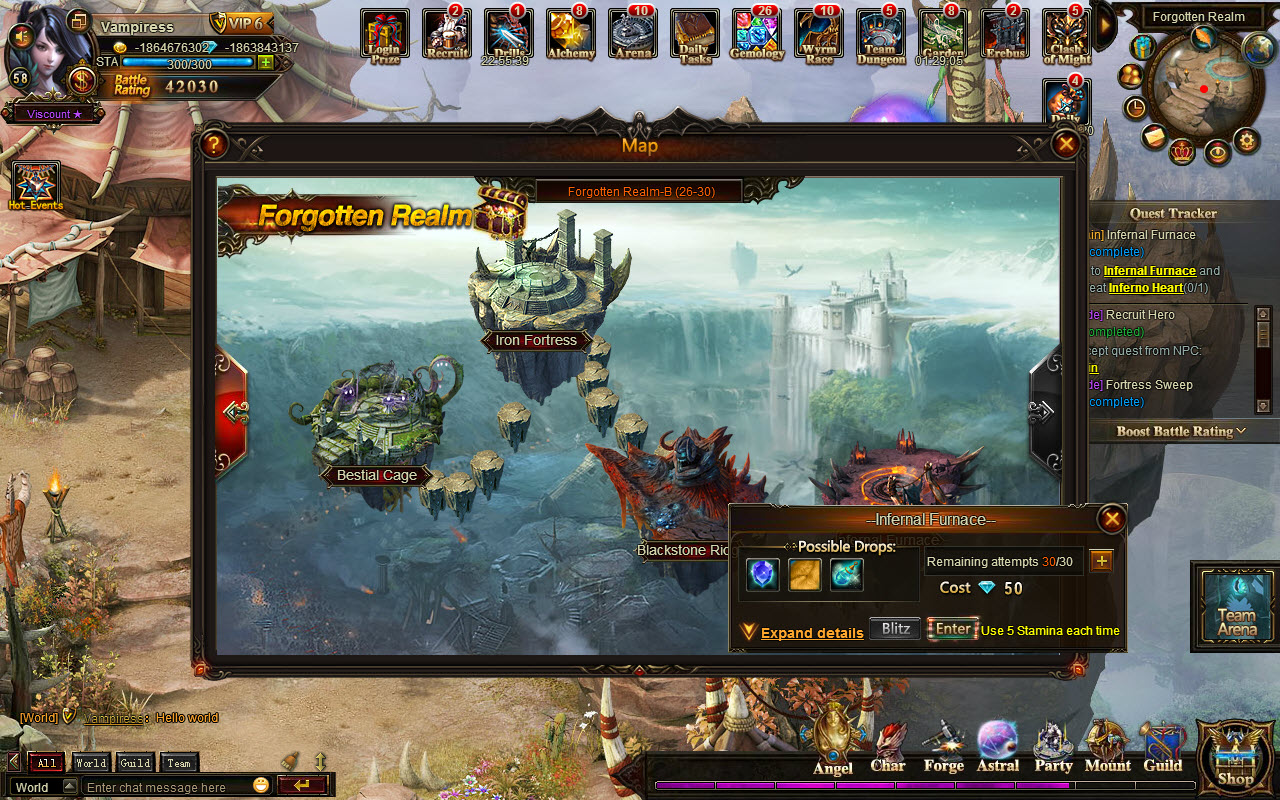 Скриншот из игры League of Angels - 19