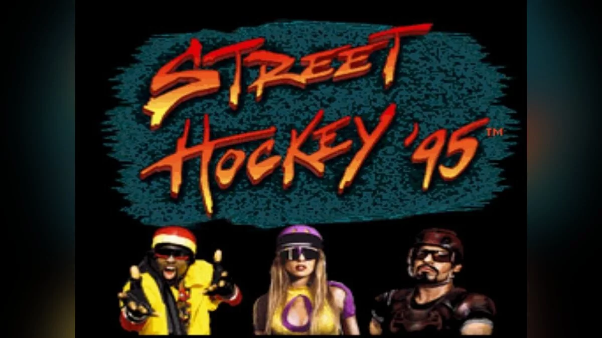 Скриншот из игры Street Hockey '95 - 1