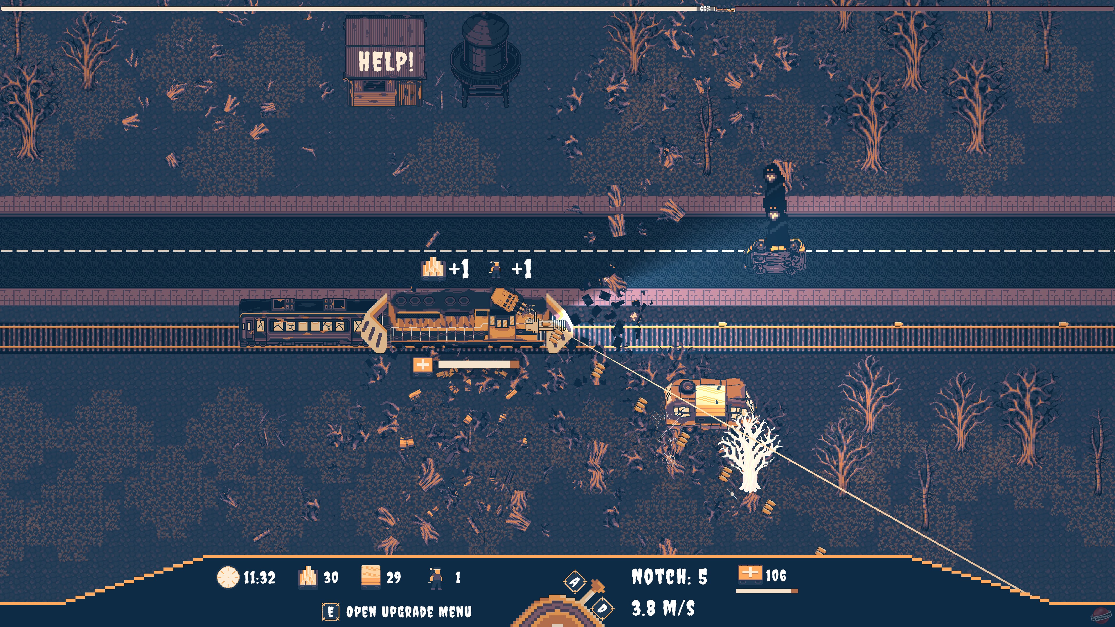 Скриншот из игры Choo Choo Survivor 2 - 1