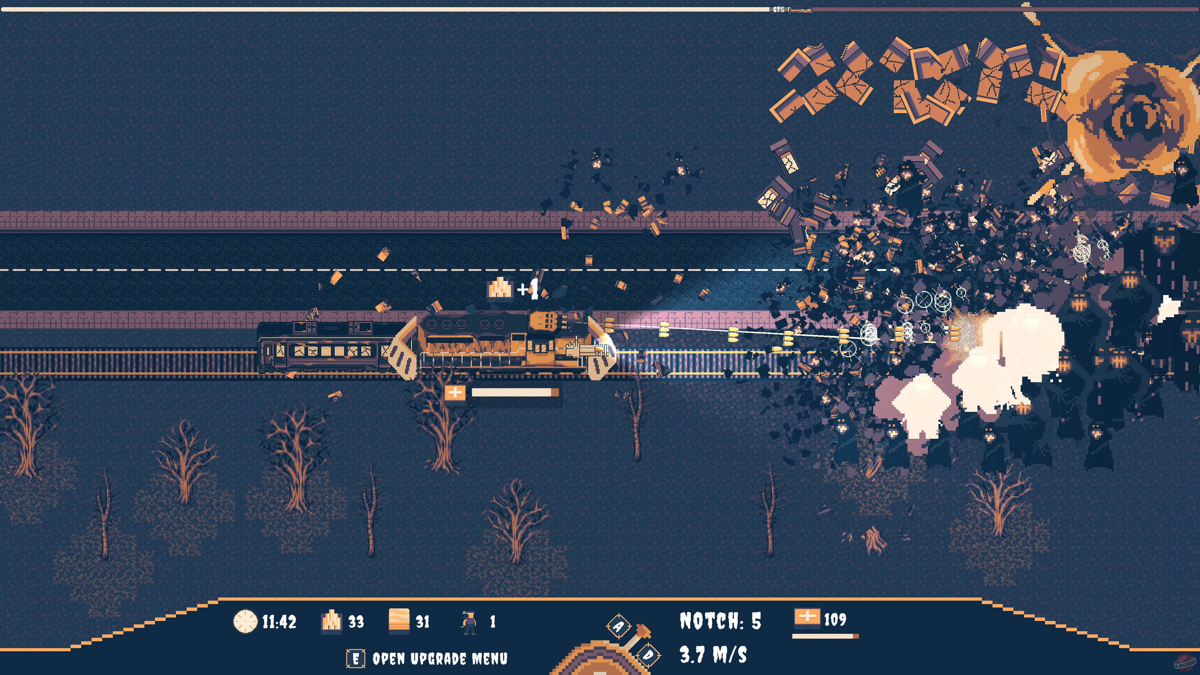 Скриншот из игры Choo Choo Survivor 2 - 4