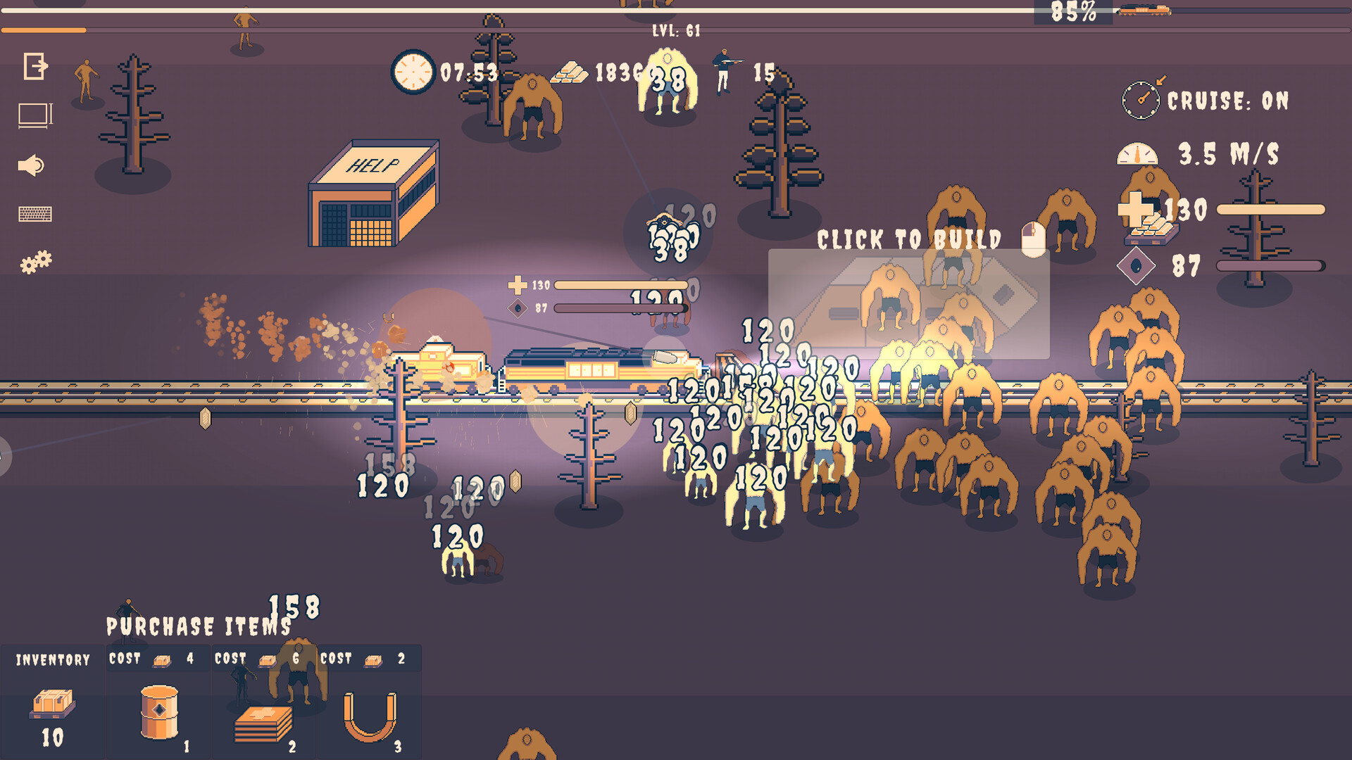 Скриншот из игры Choo Choo Survivor - 44