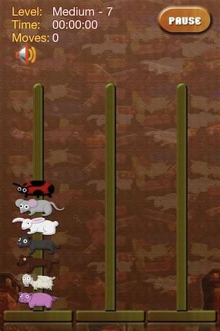 Скриншот из игры Hanoi Mania - 5