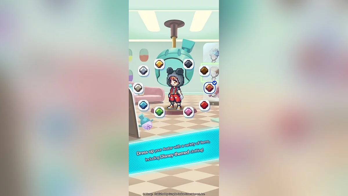 Скриншот из игры Disney Pixel RPG - 3