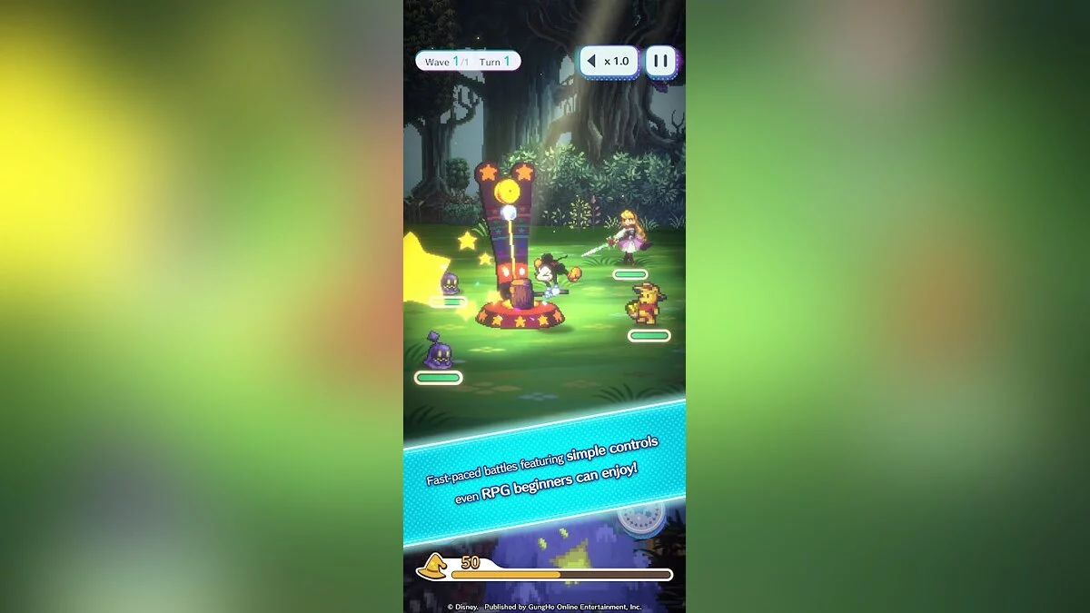 Скриншот из игры Disney Pixel RPG - 10