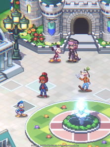 Скриншот из игры Disney Pixel RPG - 4