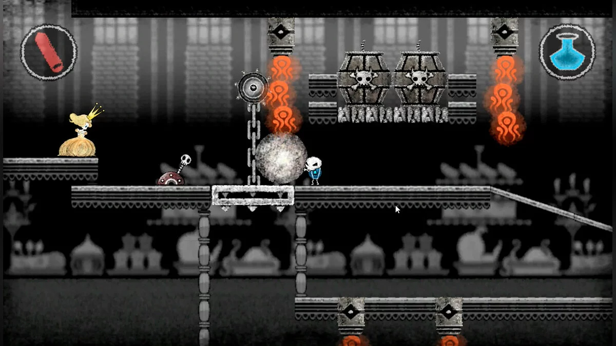 Скриншот из игры Dokuro - 16