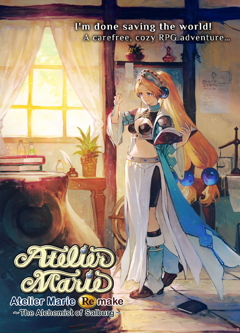 Обложка игры Atelier Marie: The Alchemist of Salburg