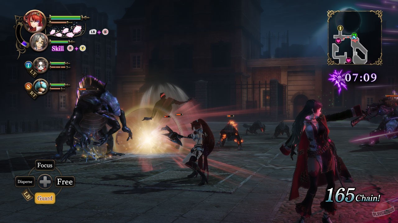 Скриншот из игры Nights of Azure 2: Bride of the New Moon - 2