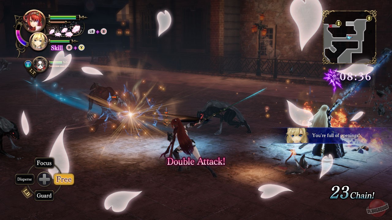 Скриншот из игры Nights of Azure 2: Bride of the New Moon - 13