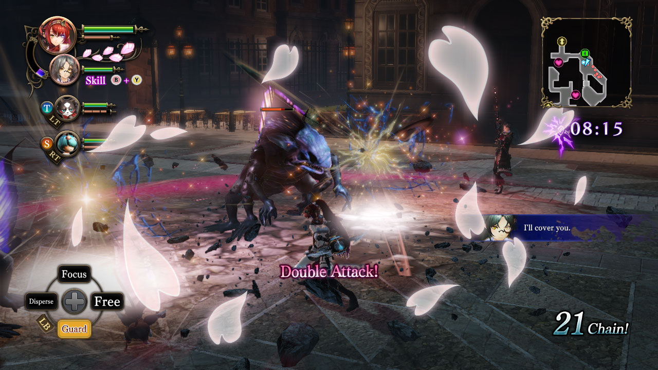 Скриншот из игры Nights of Azure 2: Bride of the New Moon - 8