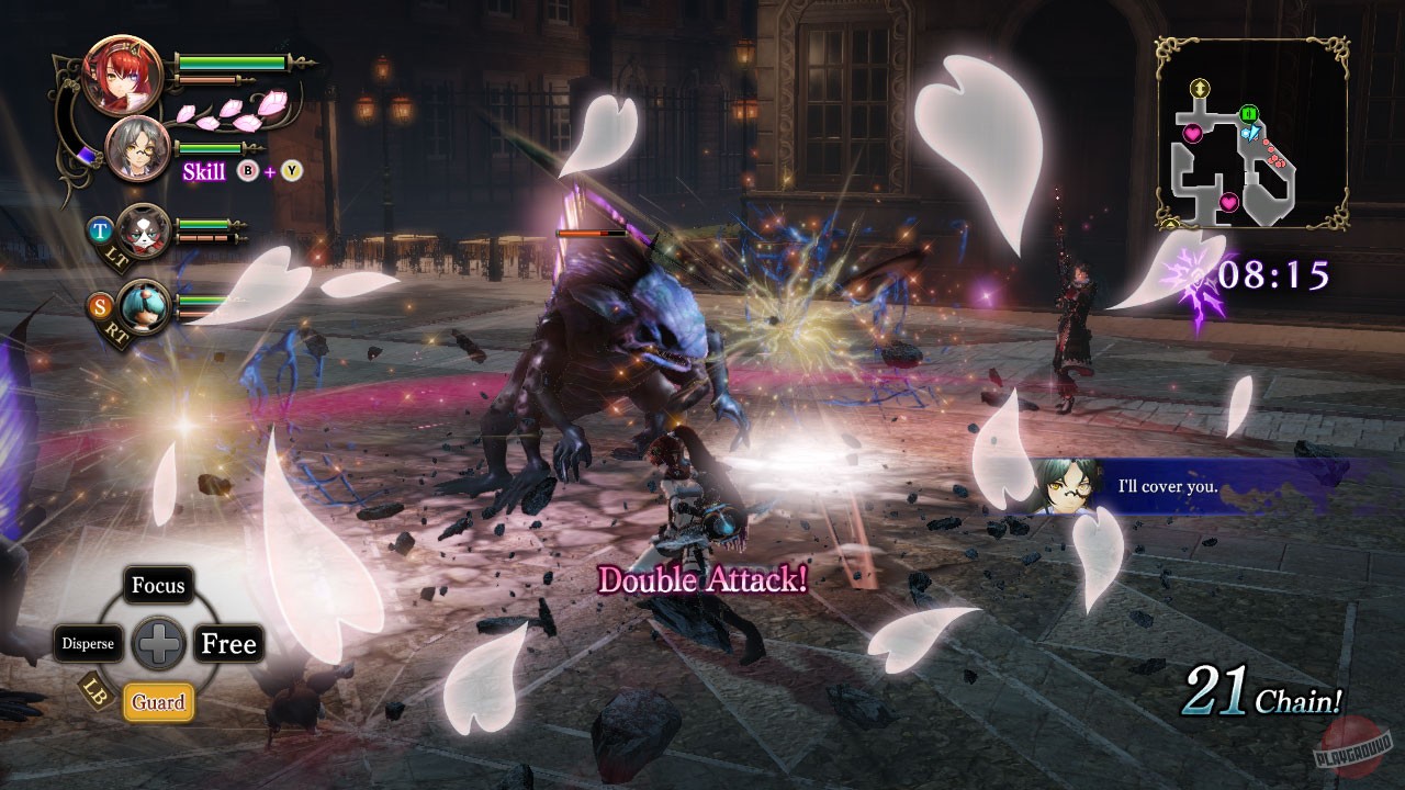 Скриншот из игры Nights of Azure 2: Bride of the New Moon - 4