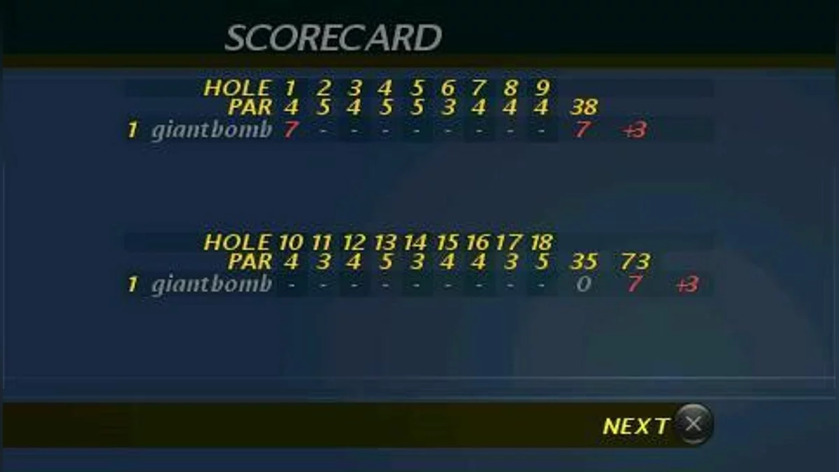 Скриншот из игры ProStroke Golf: World Tour 2007 - 38