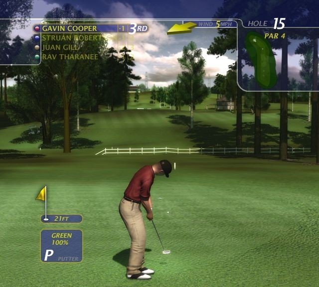 Скриншот из игры ProStroke Golf: World Tour 2007 - 20