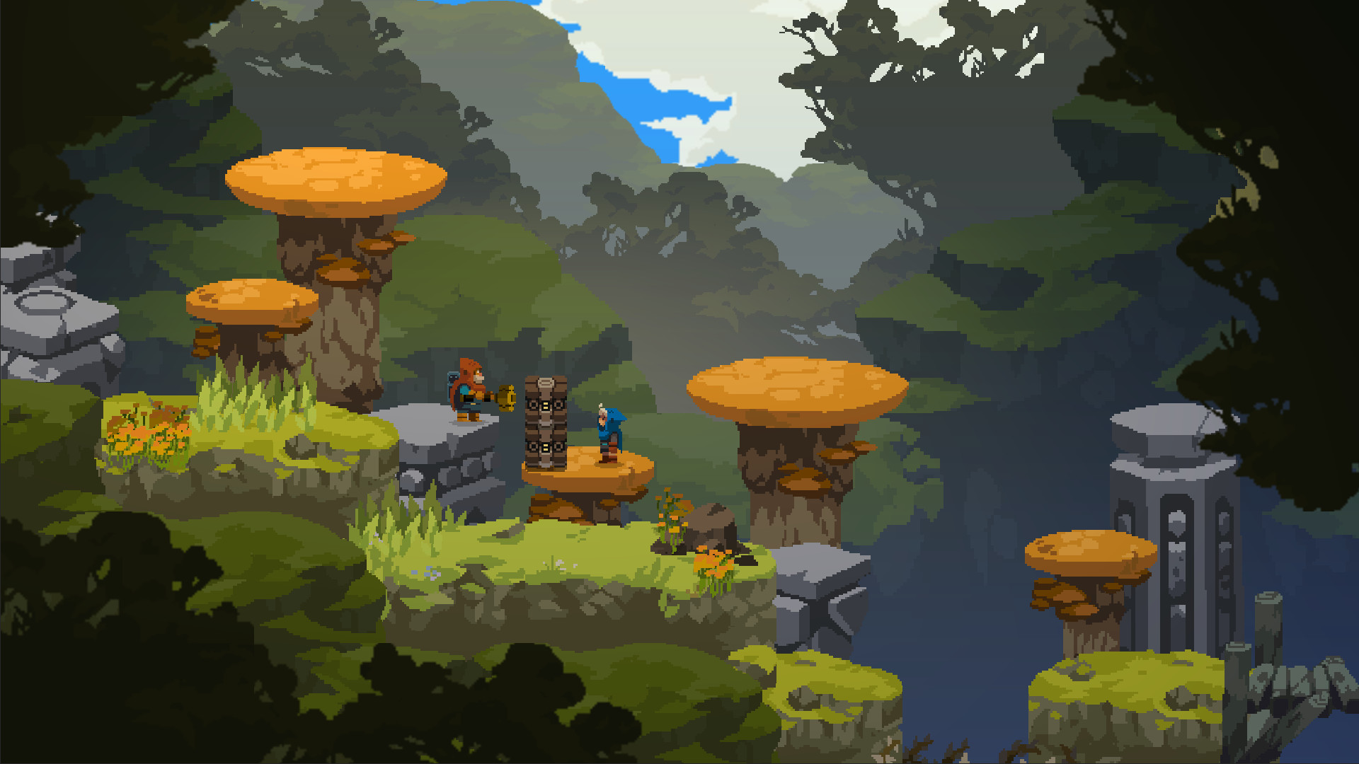 Скриншот из игры Aegis Defenders - 4