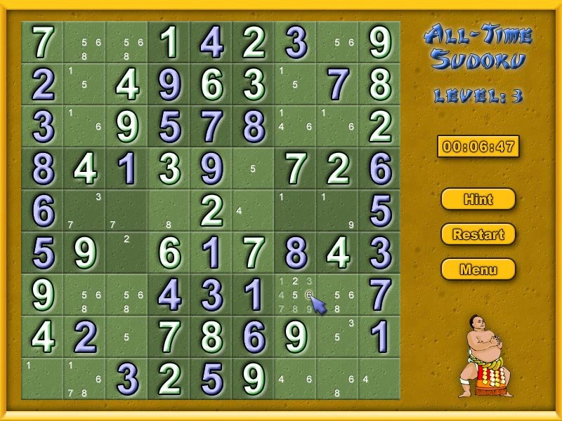 Скриншот из игры All-Time Sudoku - 4
