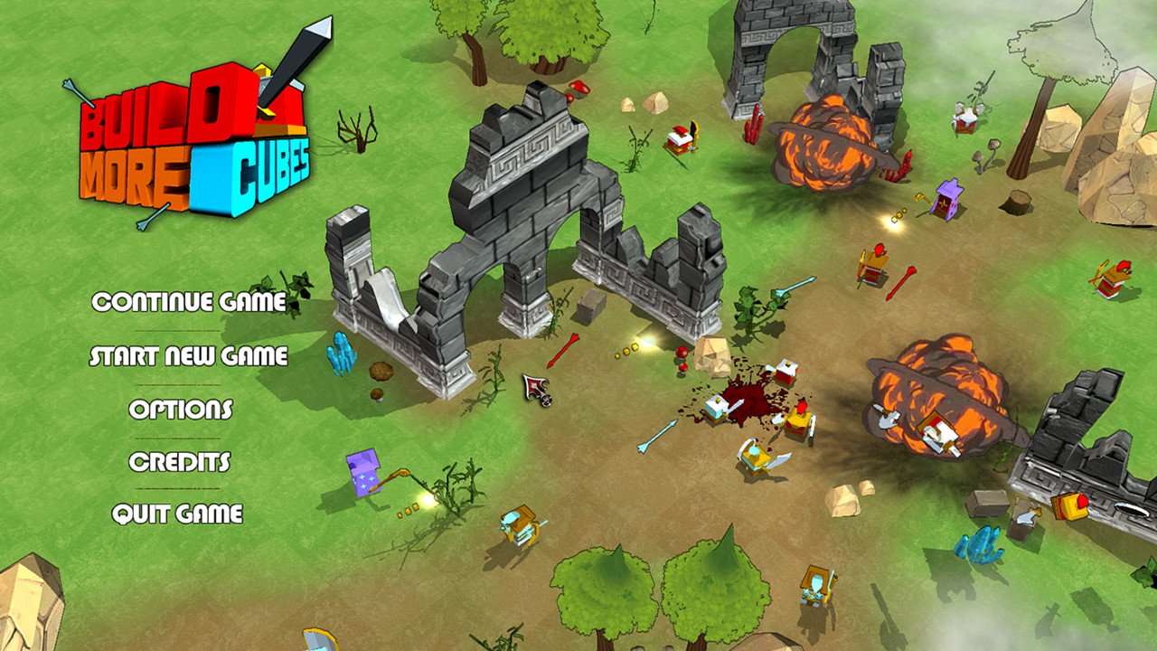 Скриншот из игры BuildMoreCubes - 3