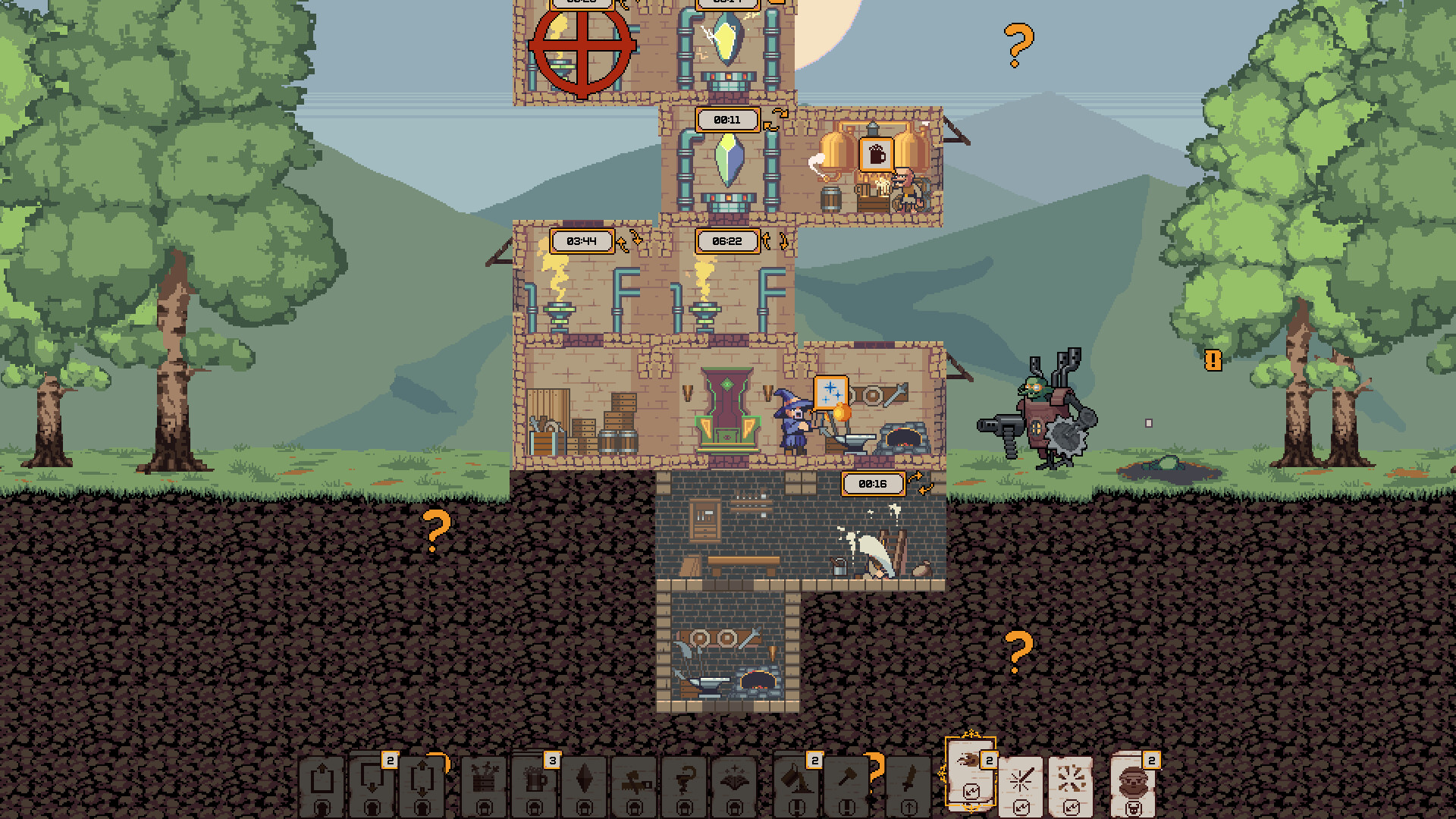 Скриншот из игры Dwarven Skykeep - 17