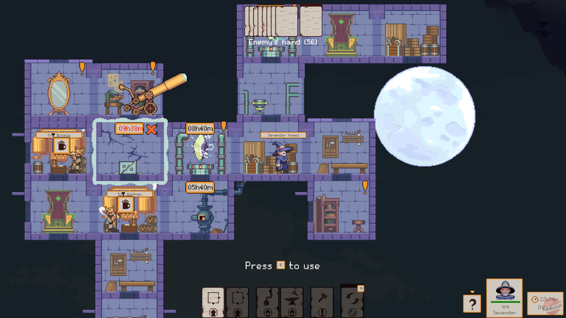 Скриншот из игры Dwarven Skykeep - 13