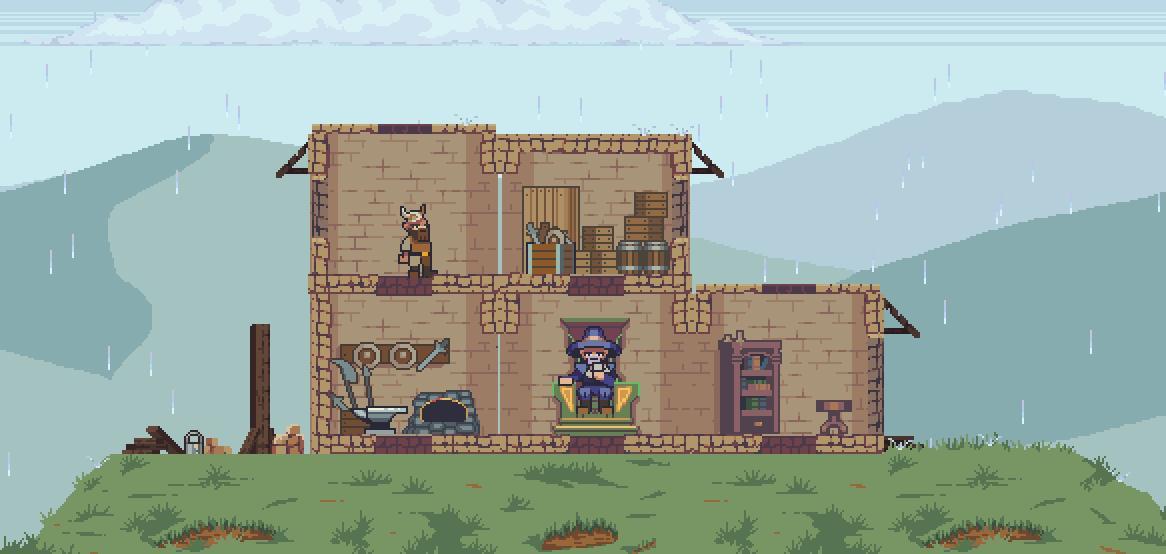 Скриншот из игры Dwarven Skykeep - 2