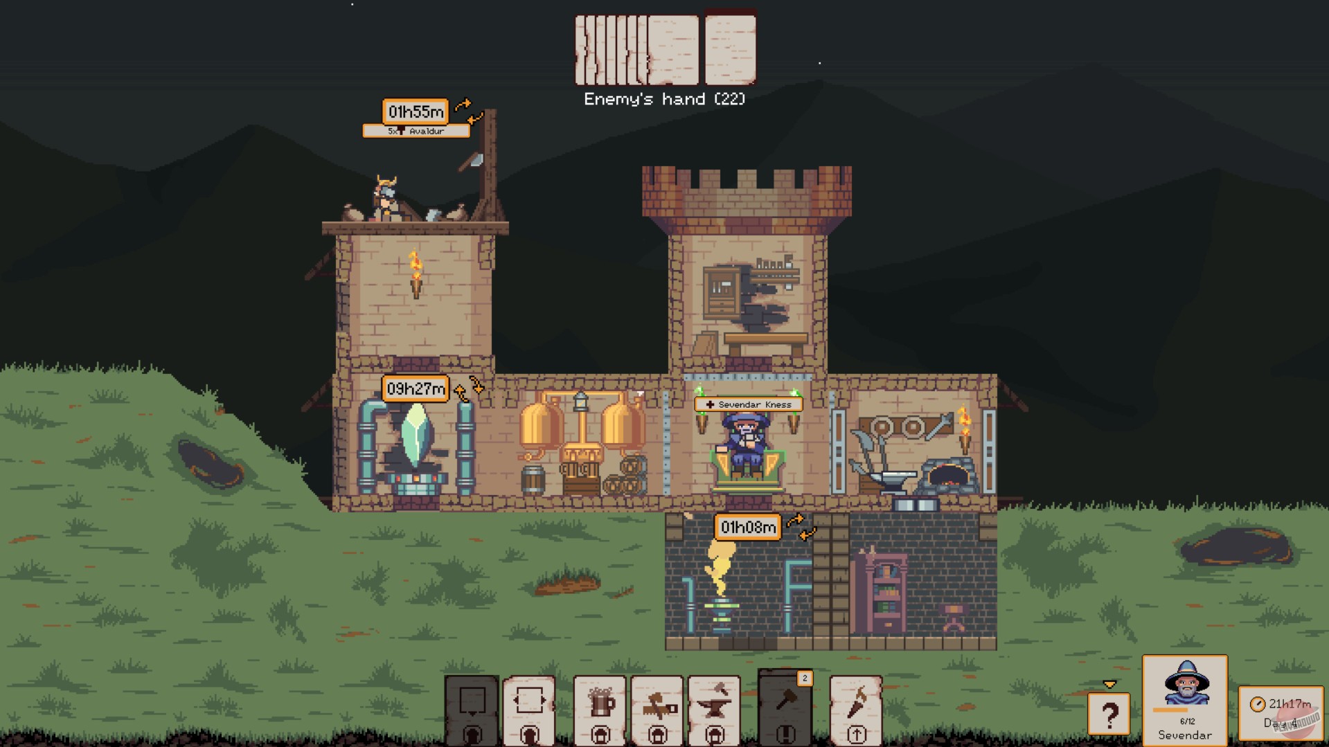 Скриншот из игры Dwarven Skykeep - 19