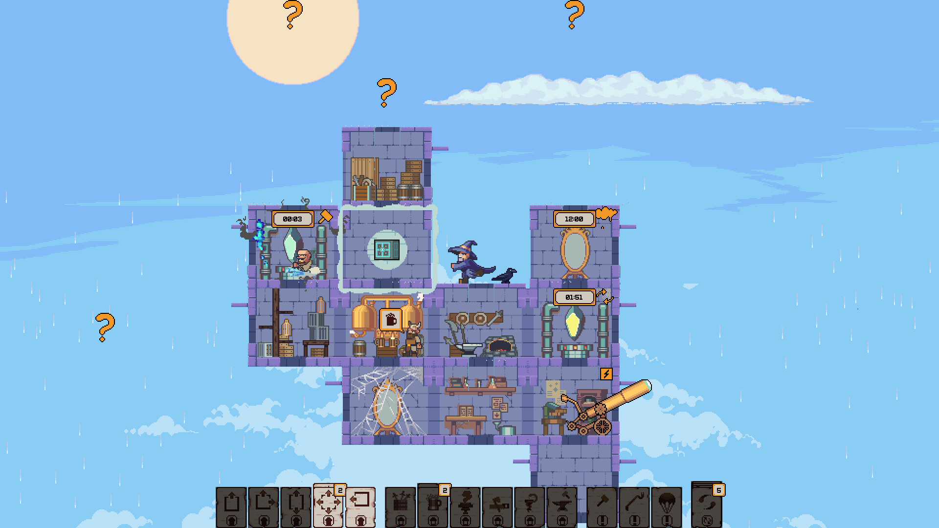 Скриншот из игры Dwarven Skykeep - 1