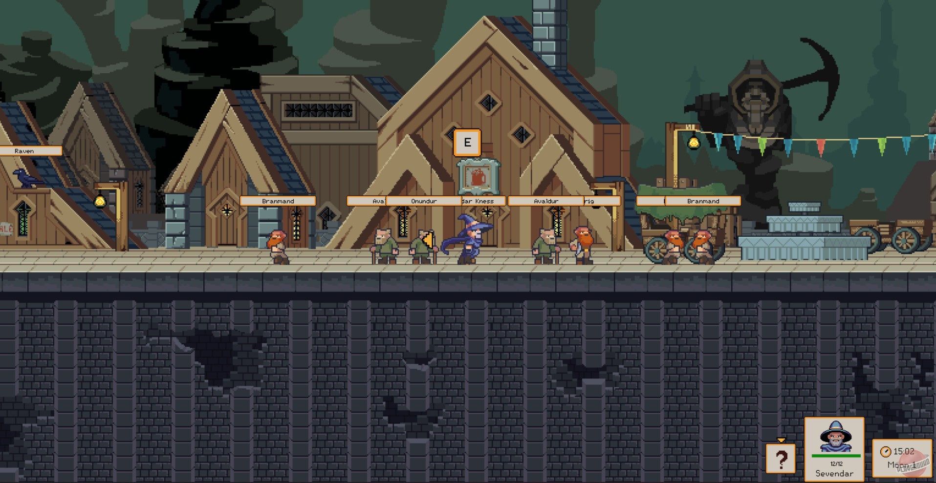 Скриншот из игры Dwarven Skykeep - 5