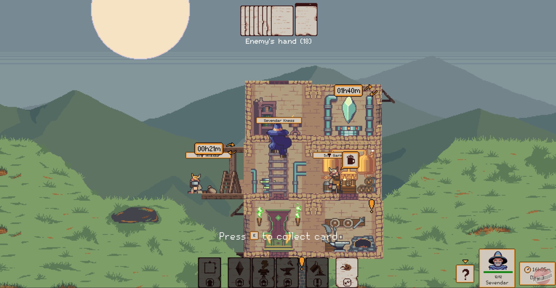 Скриншот из игры Dwarven Skykeep - 9