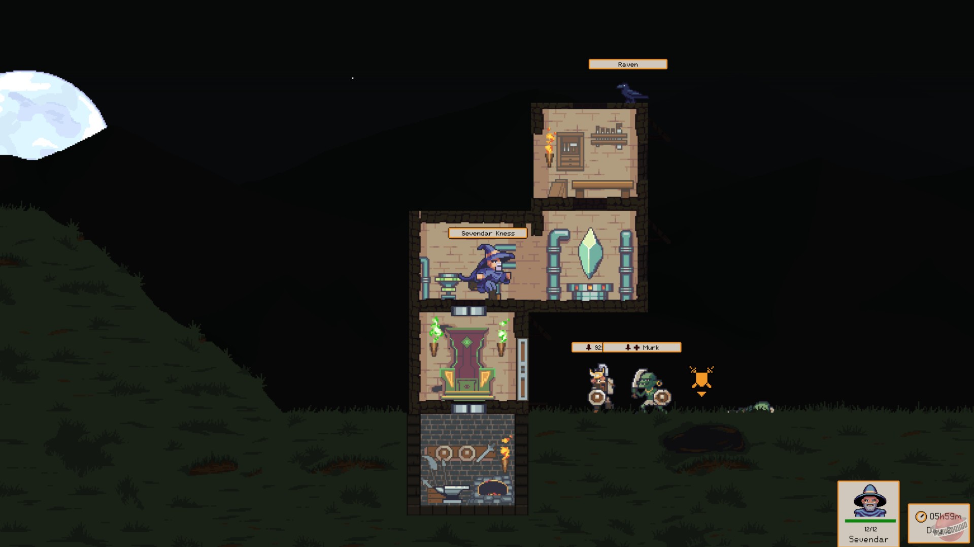 Скриншот из игры Dwarven Skykeep - 3