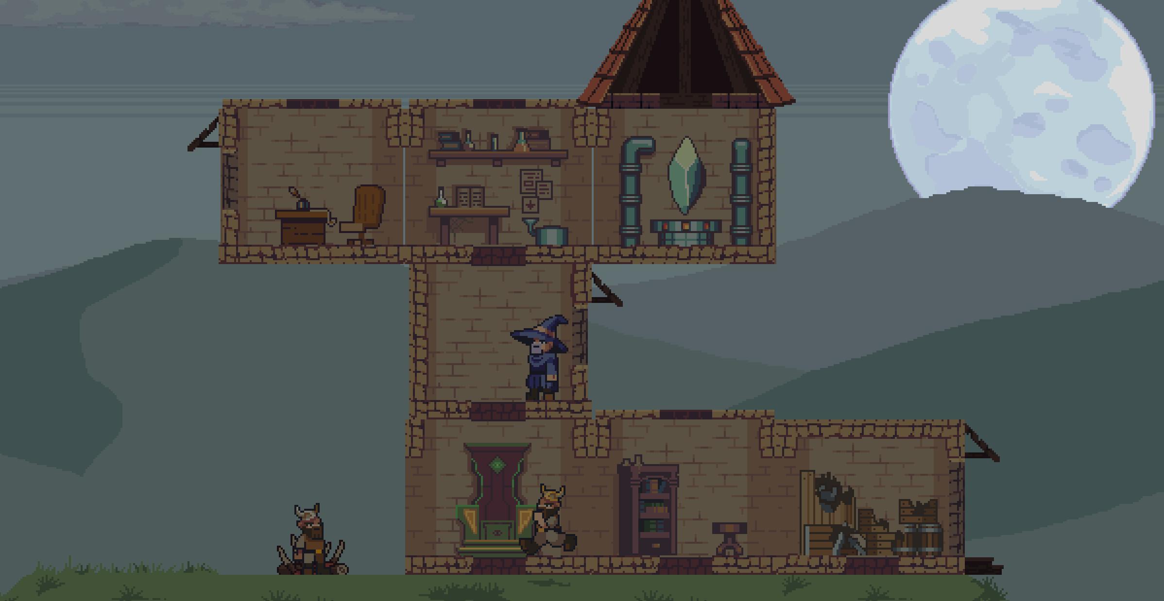 Скриншот из игры Dwarven Skykeep - 23