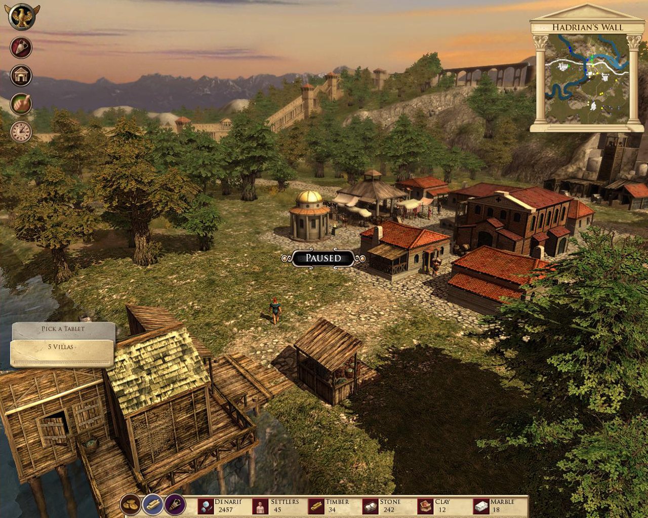 Скриншот из игры Imperium Romanum: The Conquest of Britannia - 8