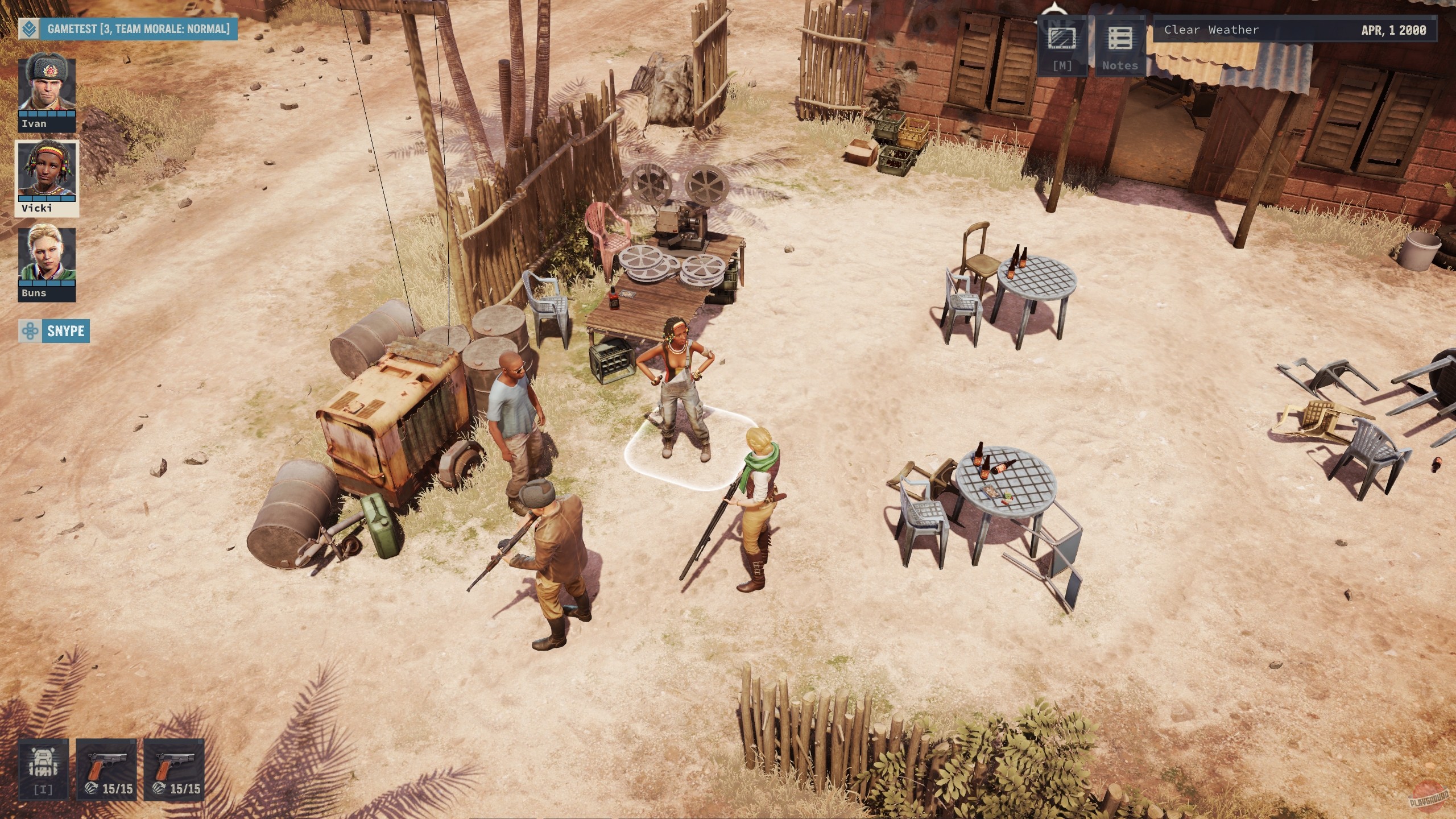 Скриншот из игры Jagged Alliance 3 - 20