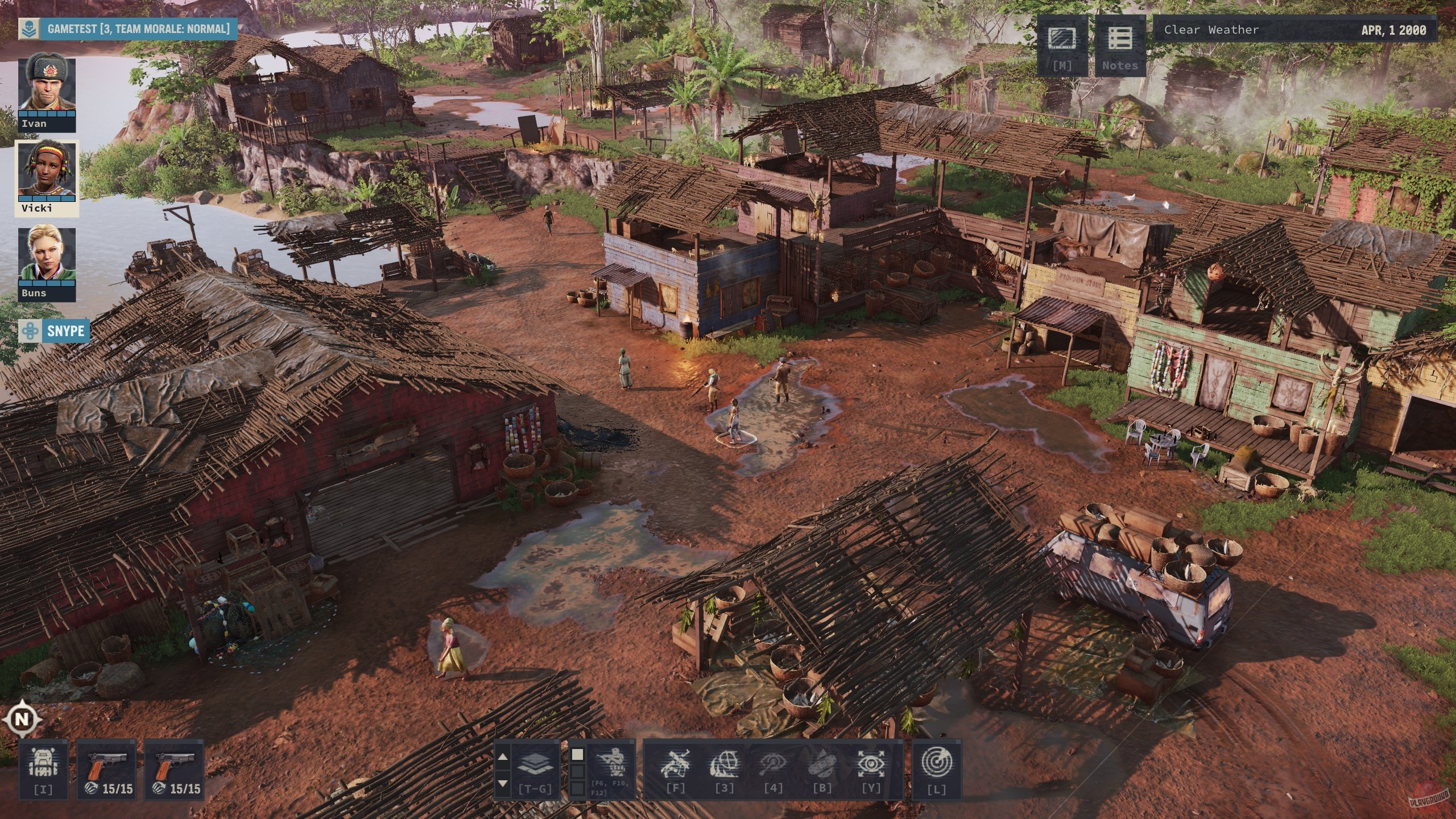 Скриншот из игры Jagged Alliance 3 - 25